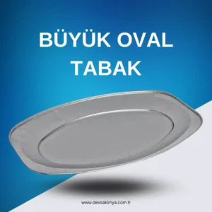 Büyük Oval Tepsi