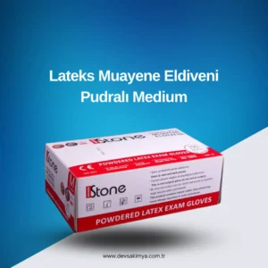 Lateks Muayene Eldiveni Pudralı Medium