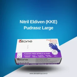 Nitril Eldiven (KKE) Pudrasız Large