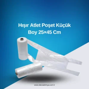 Hışır Atlet Poşet Küçük Boy 25×45 Cm