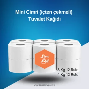 Mini Cimri (içten Çekmeli ) Tuvalet Kağıdı