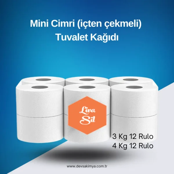 Mini Cimri (içten Çekmeli ) Tuvalet Kağıdı
